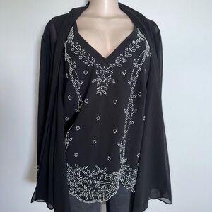 Women’s 2pc vtg RM Richard Black